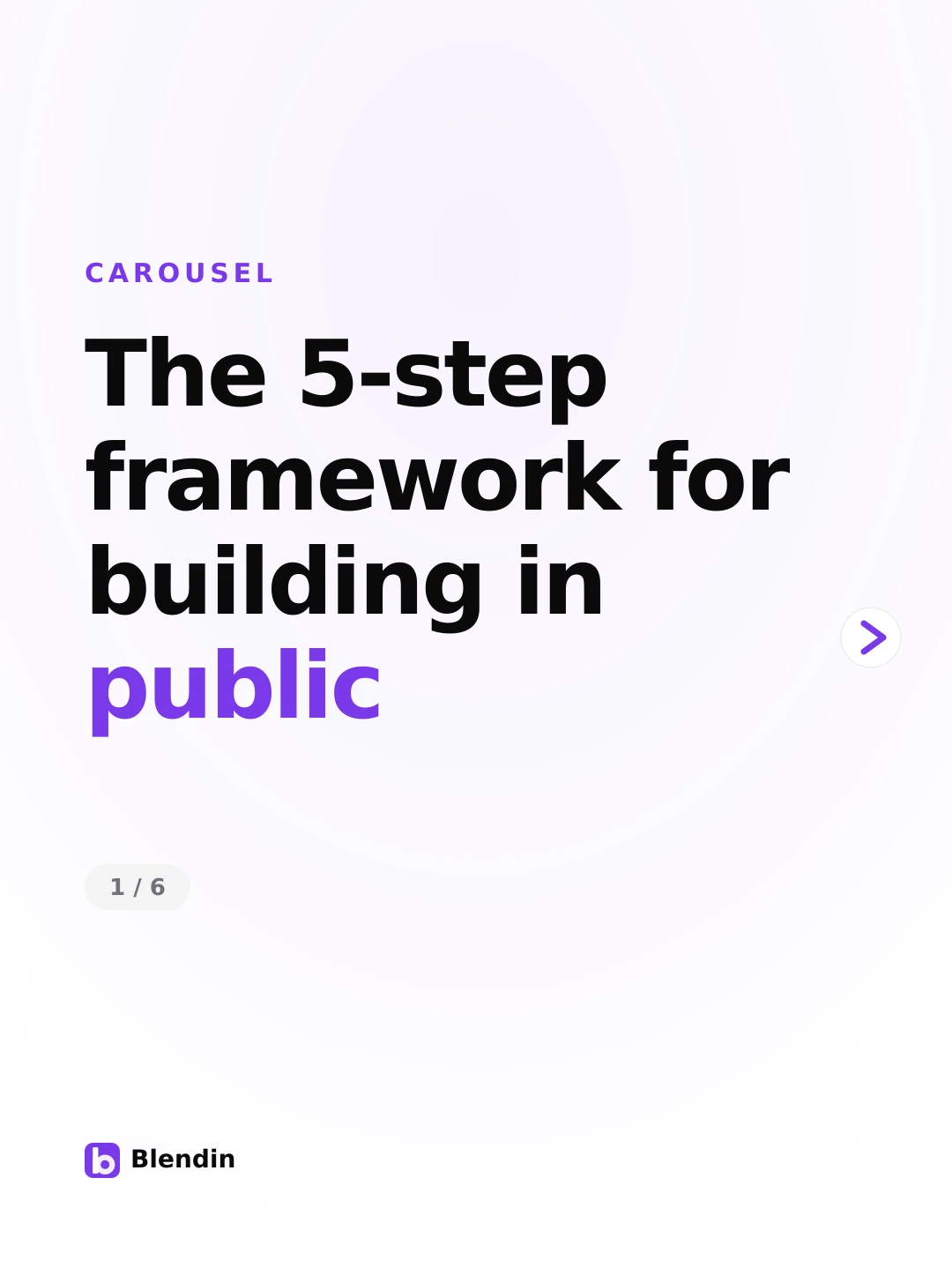 Carousel format