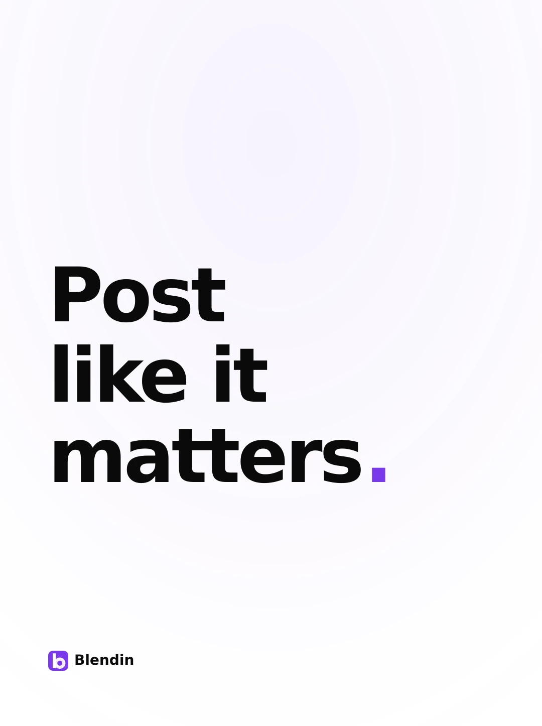 Minimal format