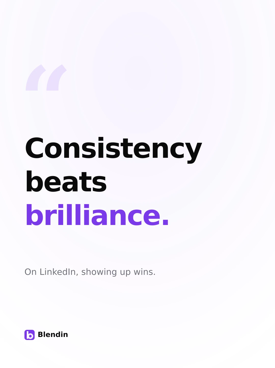 Quote format